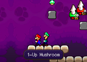 1-Up Mushroom Flab Zone