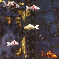 Koi fish in Super Mario Odyssey