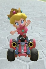 MKWorld Screenshot Baby Peach Sprungturbo 2