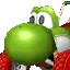 Icon of the Turbo Yoshi from Mario Kart: Double Dash!!