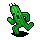 Cactuar from the character selection screen of Mario Hoops 3-on-3