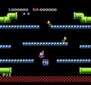 Des Carapeurs dans Mario Bros.