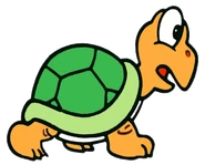 Artwork d'un Koopa vert pour The Lost Levels