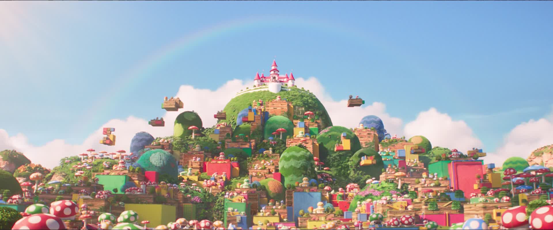 Super Mario Bros Movie Mushroom Kingdom design choices