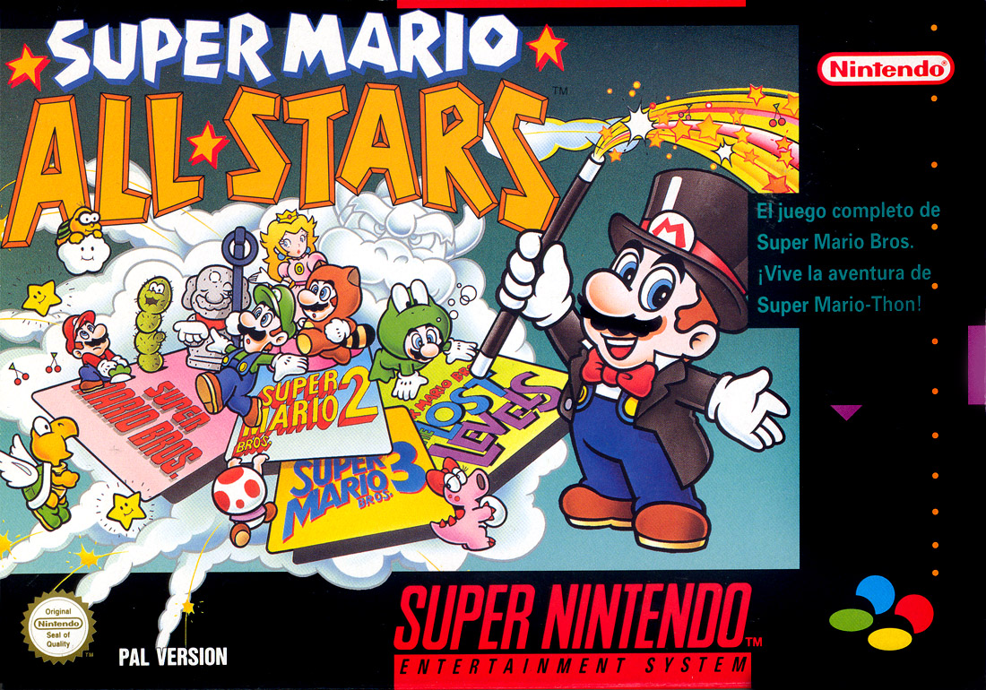 lector Independientemente después del colegio Super Mario All-Stars | Super Mario Wiki | Fandom