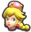 Icône de Peachette dans Mario Kart Tour