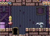 Peach sees the first Sad Dry Bones.