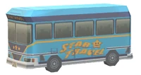 A Star Travel Bus in Mario Kart: Double Dash!!