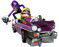 Wario y Waluigi MKDD