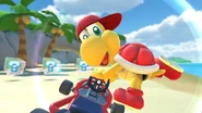 Roter Koopa (Freerunning) in Mario Kart Tour