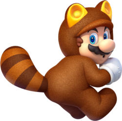 Tanooki Mario Power Up Mariowiki Fandom