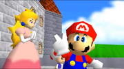 SM64 마리오 복숭아