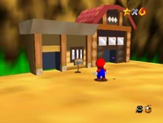 Starting area, first Overworld