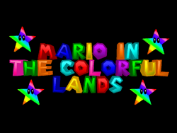 Mario In The Colorful Lands