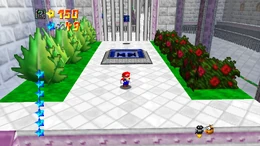 Entry to the Vanish Cap course