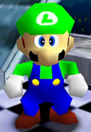 Luigicostume.png (125 KB) Luigi costume, SM64: Beyond the Cursed Mirror