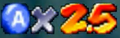 New Life counter while "A" is held down.