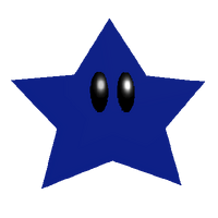 Super Mario 64 The Dark Blue Stars