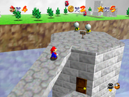 Entry to King Whomp's room