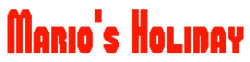 MariosHolidayLogo