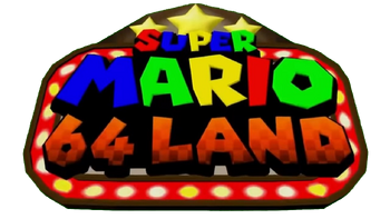 Super Mario 64 Land Logo