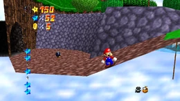 Entry to the sub-area