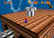 Bowser Inside the Doomship. Pipe does not have a warp.