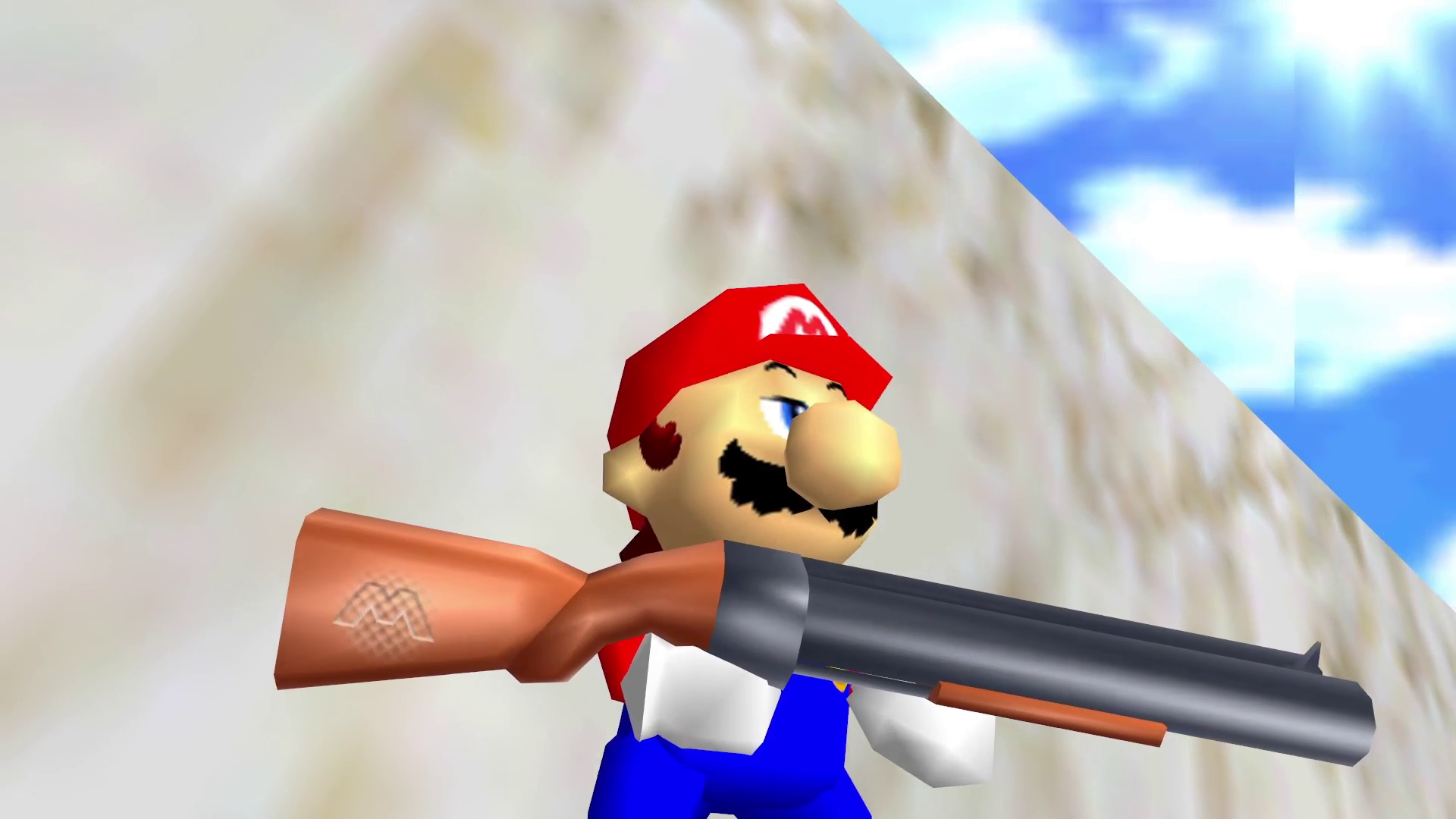 Shotgun Mario 64 | Super Mario 64 Hacks Wiki | Fandom