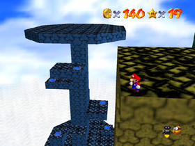 C3, view of the blue tower with the Flipswitch Panels