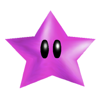 SM64 Peach and the pink star