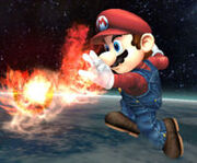 Mario fireball