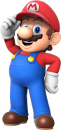 The Mushroom Kingdom's knight, Mario.