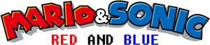 Mario and Sonic Red and Blue logo.png