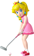 Princess Peach Artwork - Mario Golf World Tour