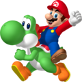 Mario and Yoshi