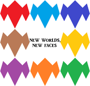 New Worlds, New Faces title