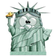 Statue of liberty disguise (Most commonly used)