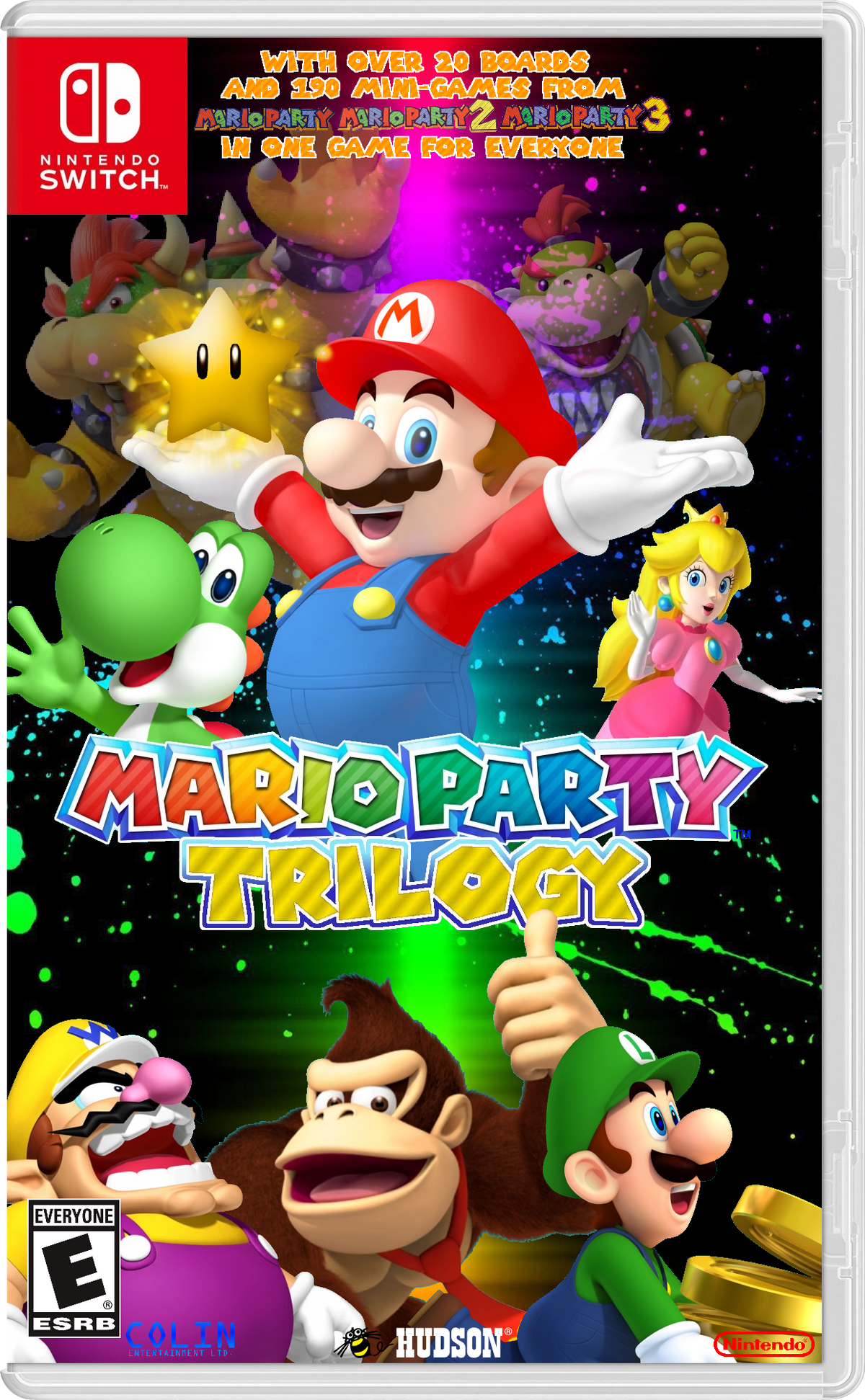 Super Mario Party - All Wacky Minigames 