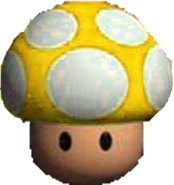 The Golden Mushroom from Mario Kart 64.