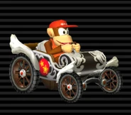 Diddy Kong in his Daytripper.
