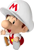 Fire Baby Mario