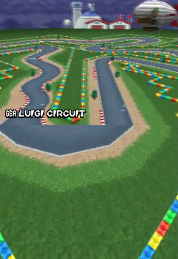 Gba Luigi Circuit is back, but flat. : r/MarioKartTour