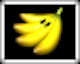 The Banana Bunch icon from Mario Kart 64.