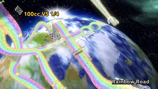Rainbow Road Image MKWii