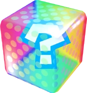 An Item Box from Mario Kart 7.