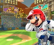 Los Angeles Laps 3 icon sporting Baseball Mario.