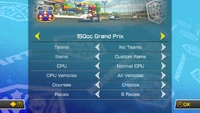 VS Race Options (MK8DX)