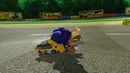 LudwigDrifting.jpg (92 KB) Ludwig drifting at GBA Mario Circuit on his Jet Bike.
