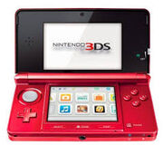 A 3DS using the 3D gimmick