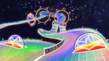 Wii Rainbow Road in MK8DX